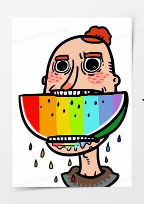 娱乐吃瓜素材图片大全集